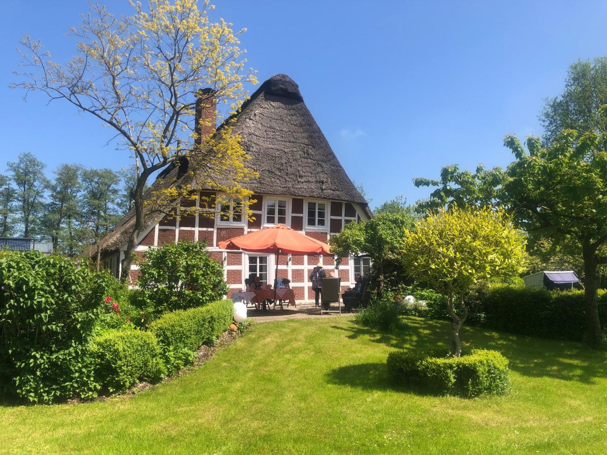 Altes Landhaus Oste, Klavier Appartement, 2 Zimmer Mit Kamin Hemmoor Dış mekan fotoğraf