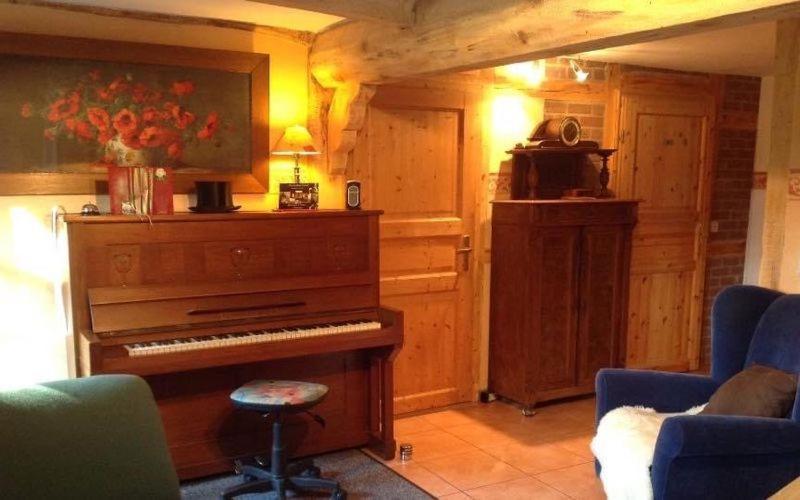 Altes Landhaus Oste, Klavier Appartement, 2 Zimmer Mit Kamin Hemmoor Dış mekan fotoğraf