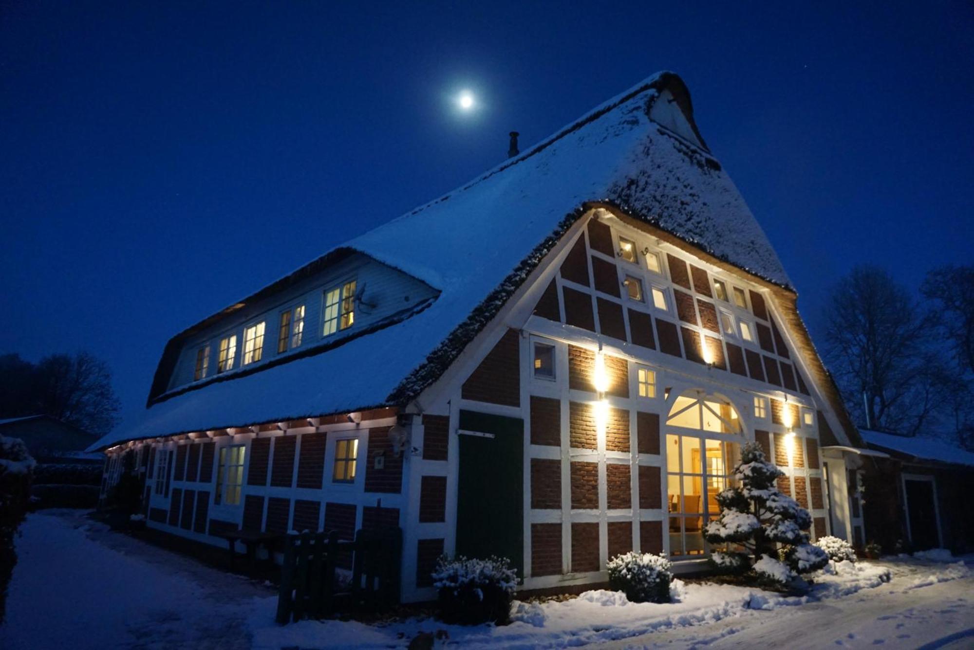 Altes Landhaus Oste, Klavier Appartement, 2 Zimmer Mit Kamin Hemmoor Dış mekan fotoğraf