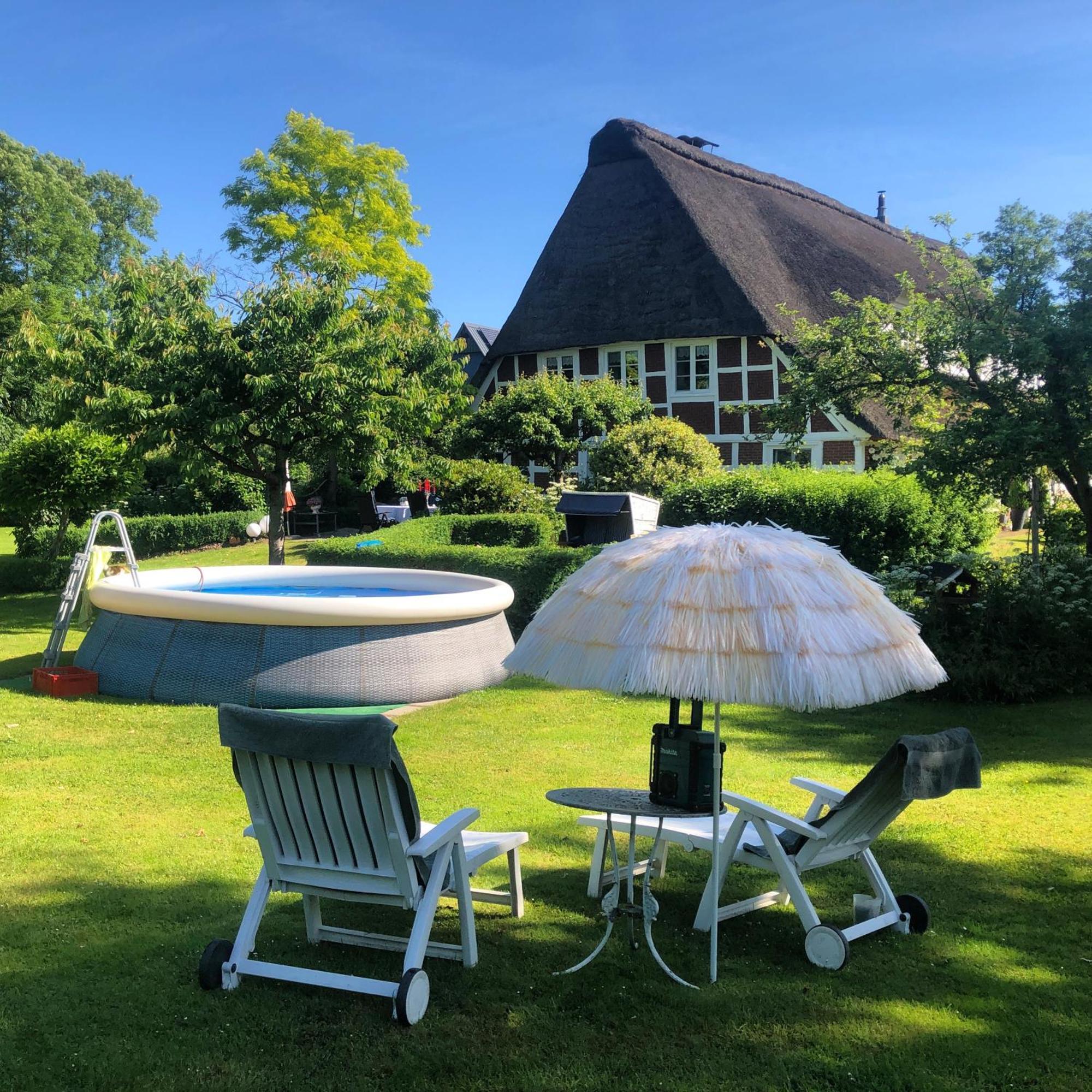 Altes Landhaus Oste, Klavier Appartement, 2 Zimmer Mit Kamin Hemmoor Dış mekan fotoğraf